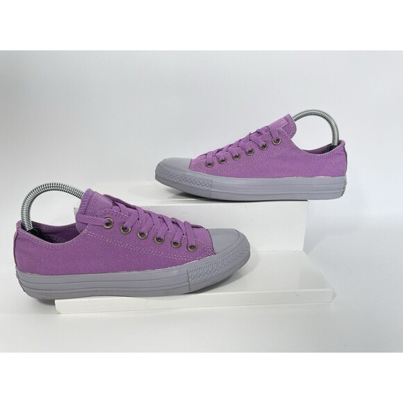 Converse Chuck Taylor All Star OX Dark Orchid Purple Low Sneakers Women's Size 7 - Picture 4 of 9